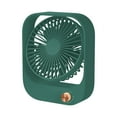 thumbnail image 2 of KITTEHIGM Desk Fan Small PortableDesktop Fan Strong Airflow, Quiet, 2000mAh USB Rechargeable Table Fan For Office/Room/Travel Sales #57, 2 of 7