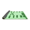 thumbnail image 2 of Ahgly Company Indoor Rectangle Oriental Emerald Green Modern Area Rugs, 7' x 10', 2 of 4