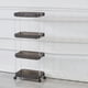 thumbnail image 4 of Carro de Almacenaje Móvil con Ruedas | Estantería Ajustable de 3 Niveles | Organizador para Cocina y Baño | Plástico Negro | 33,5 X 22,5 X 109 Cm, 4 of 6
