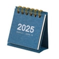 thumbnail image 4 of Calendario de escritorio BLESIY Mini Calendario 2025 plegable azul, 4 of 8