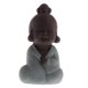 thumbnail image 2 of Estatua de Buda/Monje, India, artesanía de cerámica, casa de té en miniatura Multicolor, 2 of 9
