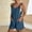 🔥 Blue_New, variant on Dianli Jumpsuit Romper Summer Women's Denim Overalls Shorts Loose Fit Short Jumpsuit With Pockets Adjustable Straps Casual Summer Streetwear Denim Overalls Romper