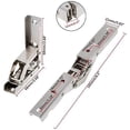 thumbnail image 4 of 2pcs Thickened 90 Degree Foldable Hinge Bracket Connecting Cabinet Hinge Hidden Bracket Table Frame Furniture Accessories, 4 of 5