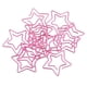 thumbnail image 4 of 12x Clips de papel de tarjeta con forma de estrella de metal Papelería de oficina en hogar, 4 of 7