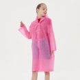 thumbnail image 5 of Poncho Imperméable en Nylon pour Enfants, Transparent, pour Randonnée et Voyage, 5 of 5