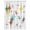 Yellow Orange, variant on Middle Century Waterproof Fabric Shower Curtain,Boho Abstract Art Teal Orange Rhomboid Waterproof Fabric Shower Curtain for Bathroom Curtains Bathtubs Shower Curtains with 12 Hooks Small 36x78in