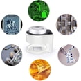 thumbnail image 4 of Lupa de 30 aumentos con 6 luces, lupa portátil de metal de escritorio, lupa plegable para coser, herramienta de joyería óptica, monedas y textiles (negra), 4 of 6
