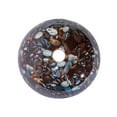 thumbnail image 3 of 14" Natural Pebble Pattern Glass Vessel Sink, 3 of 16