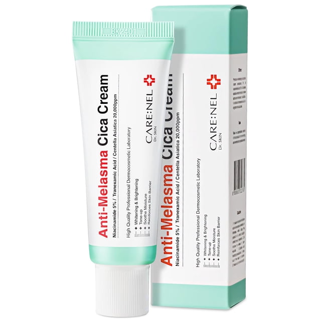 Crema para tratamiento de melasma, removedor de manchas oscuras, 40 ml, Centella Asiatica