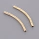 thumbnail image 3 of 4x de tubo curvo Collar Conector Separadores de Golden 2 × 30mm Sunnimix Bolas de espaciador de tubo curvo, 3 of 8