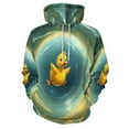 thumbnail image 3 of Rubber Duck Hoodies Long Sleeve Casual Hoodie Winter Oversize Loose Hooded Sweatshirts, 3 of 5