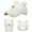 White, variant on Only Moment Pink Men Quick Dry Baseball Cap Plush Adjustable Snapback Multipack Ball Caps for Custom Running Workouts Outdoor One Size