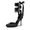 BLACK, variant on DREAM PAIRS Women's Ballet High Heels Closed Toe Pumps | High Stiletto Heels Adjustable Strap Square Toe Pumps Shoes for Party Wedding Dance