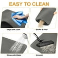 thumbnail image 5 of BN-LINK 17" x 23" Cat Litter Mat Trapping Match, Honeycomb Double Layer Design, Urine-Proof and Water Proof, Scatter Control, Easier to Clean & Washable(Gray), 5 of 6