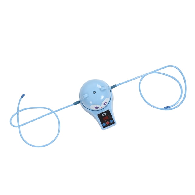 Máquina de saltar la cuerda para niños Máquina de saltar la cuerda eléctrica Control remoto Ejercicio físico Máquina inteligente Azul