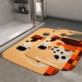 thumbnail image 2 of 1pc Dogs and Cats Absorbent Non-Slip Bathroom Thickened Flannel Rug Decor,Soft,Quick Drying,Suitable For Indoor/outdoor Use,Bathrooms,Bedrooms,Kitchens,Terrace,Laundry Rooms,16"x24", 2 of 9