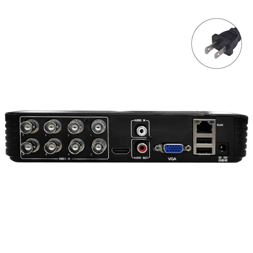 4K 8 CHANNEL 5MP DVR Full High Definition Hybrid CCTV Video Recorder P2P HDMI 