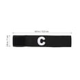 thumbnail image 2 of Shisuyan Captain Armband Nylon 8Pcs 4.92 x 2.75 x 0.19 In, 2 of 8