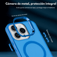 thumbnail image 3 of Funda Case Deluxe Ergonomica Compatible Con Magsafe De Mr. Gadgets, Con Tecnología Qi, Anticaídas, Máxima Protección, Para iPhone 14 PRO Color Azul., 3 of 7