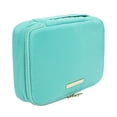 thumbnail image 3 of Daboolka Bolsa de almacenamiento portátil de gran capacidad para maquillaje de viaje, bolsa organizadora (verde), 3 of 8