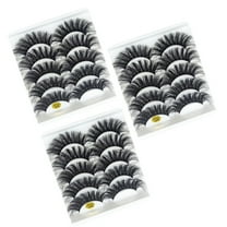 NICEXMAS Volume Lash Extensions False Eyelash Black 3D Fiber 15Set