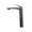 Brushed Grey Faucet, variant on Luxury Bathroom Faucets High Basin Mixer Tall Sink Faucet Gourmet Washbasin Tapware Hot Cold Water Tap Brass Chrome Black -Modern  Design