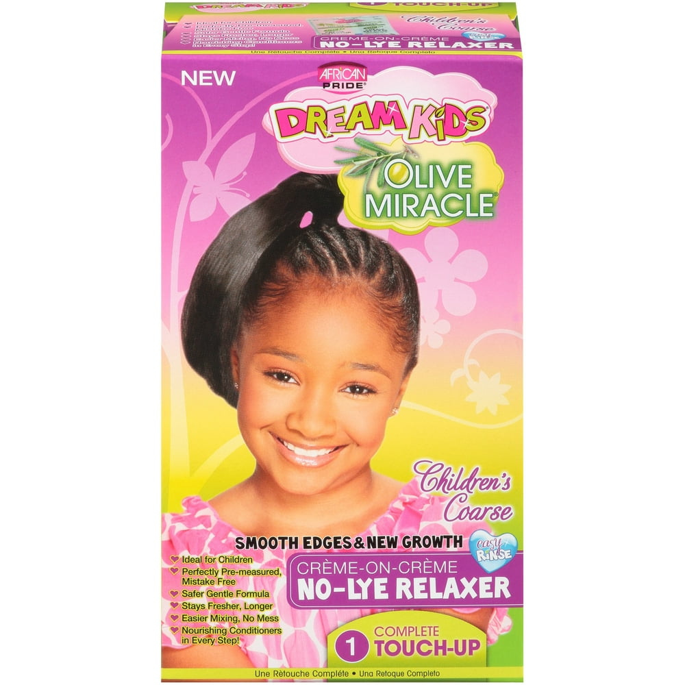 African Pride® Dream Kids® Olive Miracle® Children's Coarse NoLye Relaxer Kit