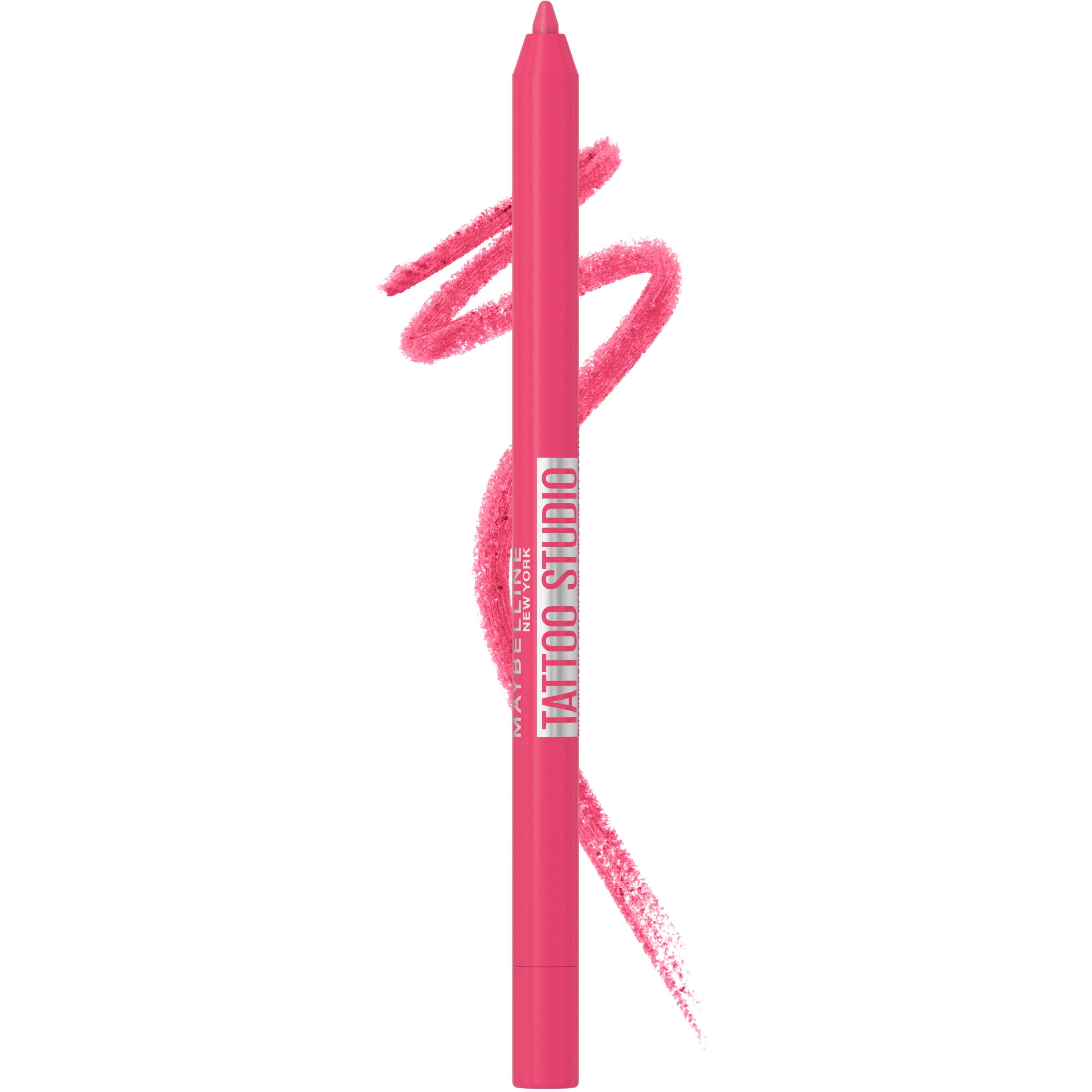 Maybelline Tattoo Studio Sharpenable Gel Pencil Waterproof Longwear Eyeliner, Ultra Pink