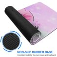 thumbnail image 6 of Long Mouse Pads for Desk,Rainbow Unicorn Pattern Desk Mats on Top Of Desks, Desk Mouse Pad Extra Large with 3mm Non-Slip Base and Stitched Edge for Gaming,Office,Work,Home 31.5"x11.8", 6 of 6