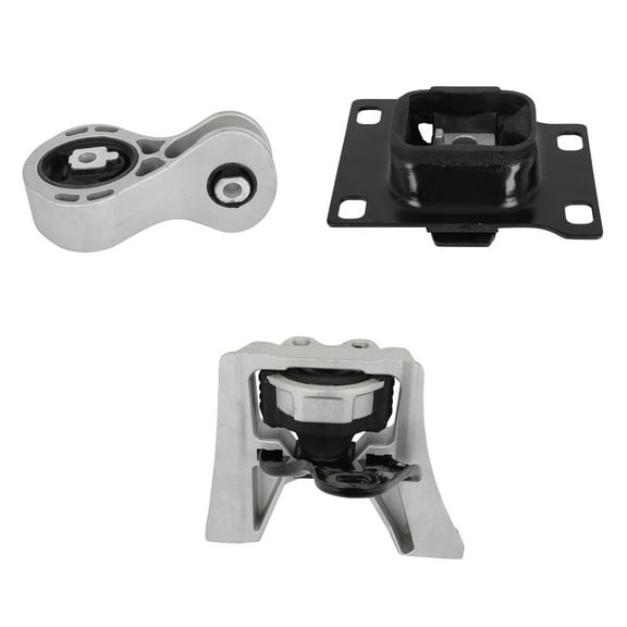 ECCPP Engine Motor Mount Transmission Mount and Torque Strut Mount Set Fit For Ford Focus 2008 2009 2010 2011, Automatic Transmission A5322 A2986 A5495
