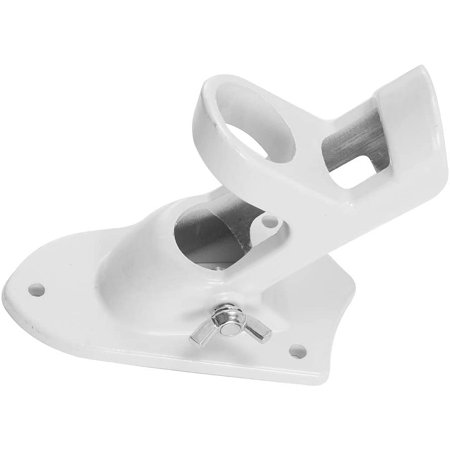 QUETO Wall Mounted Flag Pole Support Bracket, 2 Position Angled ...