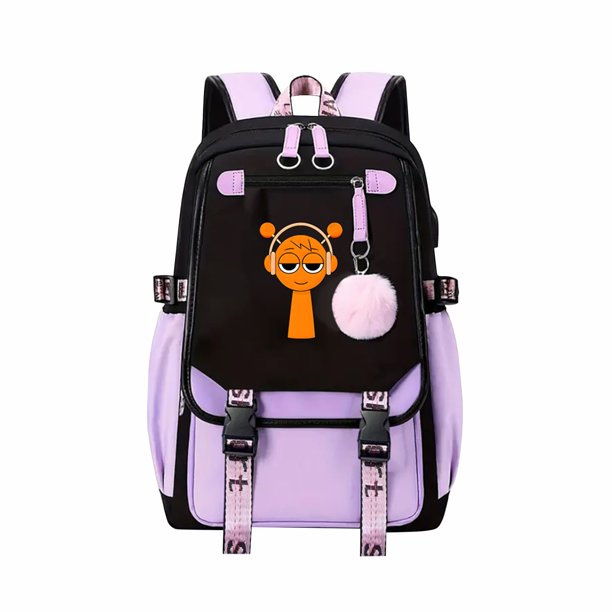 Mochilas Sprunki Toys para niñas, mochila, bolso de gran capacidad para madre y bebé, bolso de maternidad impermeable