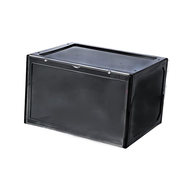 Caja de almacenamiento BLESIY exhibir caja de zapatos Negro