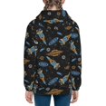 thumbnail image 6 of Rocae Space Rocket for Zip Up Hoodies for Teen Sweatshirt with Hood-Small, 6 of 6