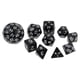 thumbnail image 2 of Juego de Dados Digitales de 10 Piezas Sunnimix para Juego de Rol Negro, 2 of 8