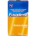 thumbnail image 1 of Adhesivo para dentaduras Fixodent Extra Hold Powder, 80 ml (paquete de 3), 1 of 6