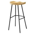 thumbnail image 5 of Concord Backless Wood Bar StoolsSet of 2 in Oak, 5 of 10