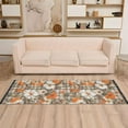 thumbnail image 2 of Yayeee Runner Rug for Bedroom 2'x6' Machine Washable Hallway Non Slip Mat, Rustic Floral, 2 of 8