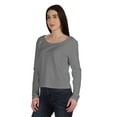 thumbnail image 4 of Inkmeso T-Shirt en Coton à Manches Longues Style de Rue Col Rond pour Femmes, 4 of 7