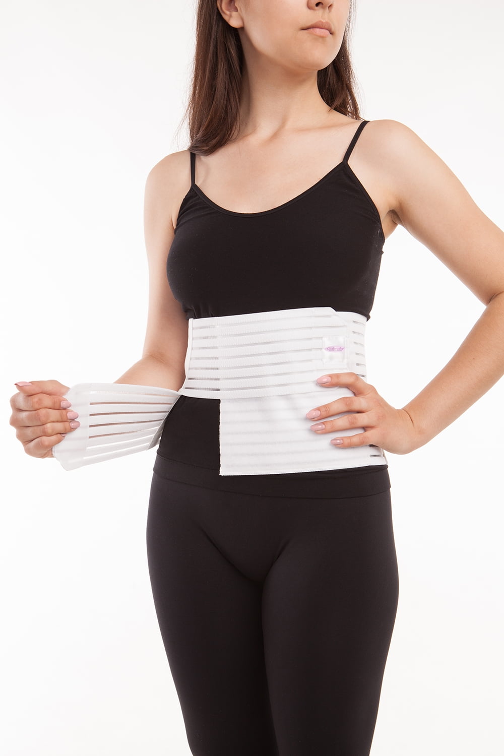 GABRIALLA Breathable Abdomen Slimming Postpartum Belly Recovery Wrap Binder  for Women: AB-208(W) M