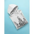 thumbnail image 3 of Chicaco Cityscape Hoodie Men -Image by Shutterstock, Male 5X-Large, 3 of 4