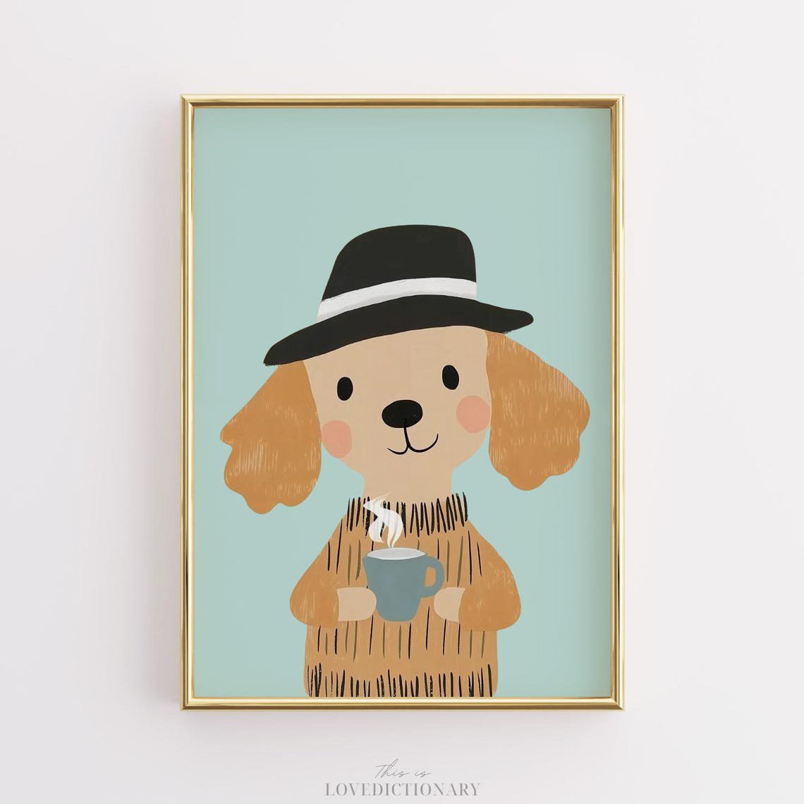 Nursery Wall Art For Kids Cute Illustration For Playroom Toddler Room Poster Baby Room Decor Whimsical Childrens Wall Print Digital Wall Art