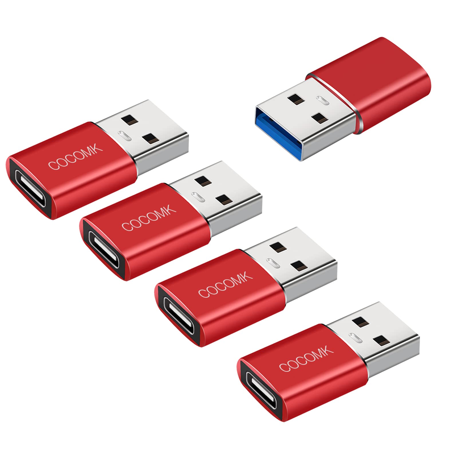 USB C to USB Adapter 5Pack, USB C Female to USB Male Adapter, Type A