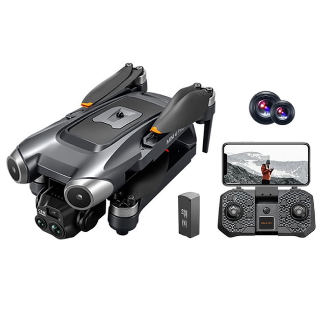 Drone RC Con Cámara Dual 8K para Evitar Obstáculos 360° Regalo