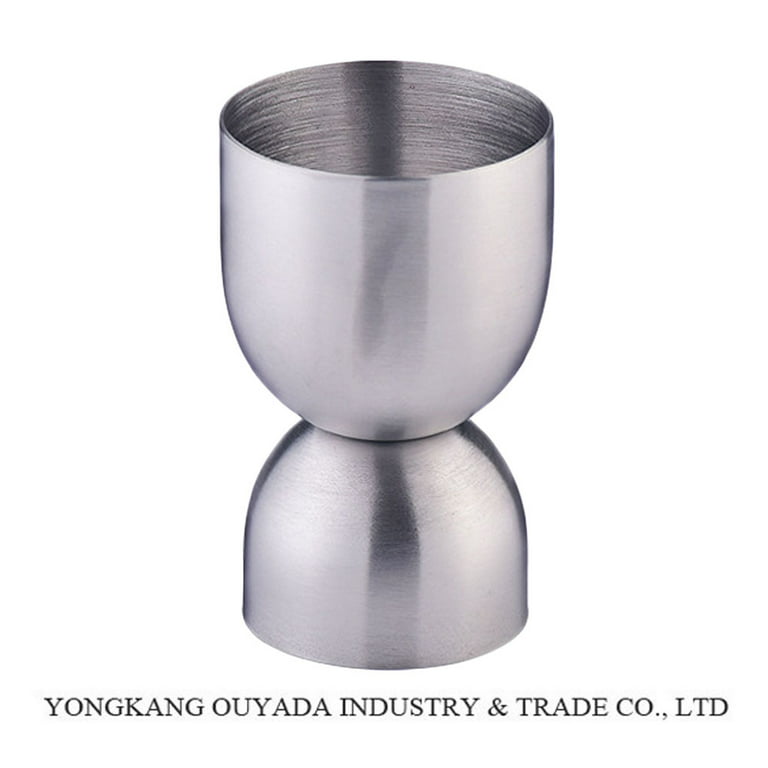 15ml 30ml Cocktail Jigger Cup Stainless Steel Liquor Measuring Cup  Bartender Drink Mixer Party Bar Bartending Tools 