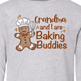 thumbnail image 4 of Inktastic Grandma And I Are Baking Buddies Long Sleeve Youth T-Shirt, 4 of 5
