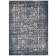 thumbnail image 3 of Modway Minu Distressed Floral Lattice 5x8 Area Rug in Blue Gray, Yellow and Orange, 3 of 8