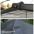 thumbnail image 7 of WildBreak Pop-up Canopy Tent, 10 x 10 feet, with 3 Sidewalls, Black, 7 of 7