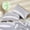 Grey, variant on Bamboo Cooling Satin Pillowcase with Zipper, 2Pcs Lavender Ultra Soft and Silky Pillow Cases Standard Size, Pillow Covers for Hair Protection & Hot Sleepers
