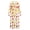 Apple Pencil Pattern, variant on Tiger Stripe Pattern Elastane Polyester Blend Nightgowns with Full Length, Loose Winter Soft House Dress for Fall Home Bedroom